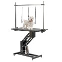 Hydraulisch verstelbare hondentrimtafel 61 x 110 x 145 - 183,5 cm Griffon Aanbod