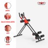 Multifunctionele opvouwbare home gym buikbank Kyliak Kortingen