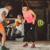 Set met body pump halterstang en 6 gekleurde gewichtsschijven 20 kg Forutsu Kortingen
