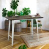 Industriële vintage eettafel van hout en metaal 120x60x106 cm Catal Brush Verkoop