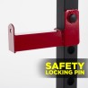 Squat rack voor halterstangen, schijven en pull up Sapporo  Kortingen