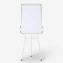Magnetisch whiteboard 90x60c m met statief en flipover Cletus M Catalogus
