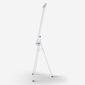 Magnetisch whiteboard 90x60c m met statief en flipover Cletus M 