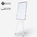 Magnetisch whiteboard 90x60c m met statief en flipover Cletus M Karakteristieken