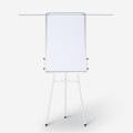 Magnetisch whiteboard 90x60 cm met uittrekbare flipover Niels M Aanbieding