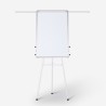 Magnetisch whiteboard 90x60 cm met uittrekbare flipover Niels M Aanbieding