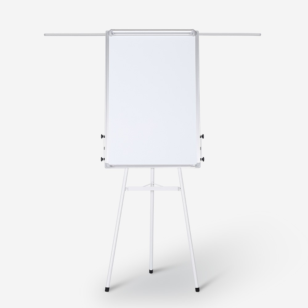Magnetisch whiteboard 90x60 cm met uittrekbare flipover Niels M