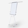 Magnetisch whiteboard 90x60 cm met uittrekbare flipover Niels M Aanbod