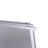Magnetisch whiteboard 90x60 cm met uittrekbare flipover Niels M Keuze
