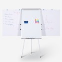 Magnetisch whiteboard Niels M 90x60cm met uittrekbare flipover Catalogus