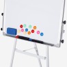 Magnetisch whiteboard 90x60 cm met uittrekbare flipover Niels M Model