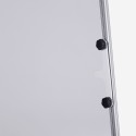 Magnetisch whiteboard 90x60 cm met uittrekbare flipover Niels M Karakteristieken