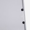 Magnetisch whiteboard 90x60 cm met uittrekbare flipover Niels M Karakteristieken