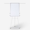 Uittrekbaar magnetisch whiteboard 90x70 cm met flipover Niels L Aanbieding