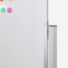 Verrijdbaar dubbelzijdig magnetisch whiteboard 180x90 cm  Albert XL Voorraad