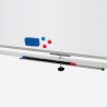 Verrijdbaar dubbelzijdig magnetisch whiteboard 180x90 cm  Albert XL Model