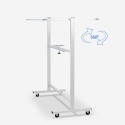 Verrijdbaar dubbelzijdig magnetisch whiteboard 180x90 cm  Albert XL Catalogus