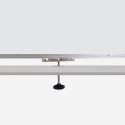 Dubbelzijdig magnetisch whiteboard Albert M 90x60cm, draaibare mobiele standaard Keuze