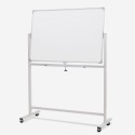Dubbelzijdig magnetisch draaibaar whiteboard 90x60 cm Albert M Aanbod