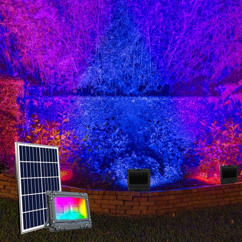 Faro LED zonne projector...