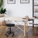 Ergonomisch verstelbare gestoffeerde draaikruk voor schoonheidsspecialisten Senzu Voorraad