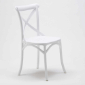 Vierkante salontafel zwart 70x70 cm en 2 gekleurde stoelen Vintage Mojito 