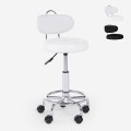 Ergonomische verstelbare en verrijdbare kruk voor schoonheidsspecialisten Kurili Aanbieding