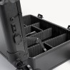 Professionele make-up trolley met LED-lampen en spiegel Eva M Model