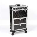 Professionele make-up trolley met 2 lades en 4 wielen Cygnus Keuze