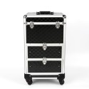 Professionele make-up trolley met 2 lades en 4 wielen Cygnus Kortingen