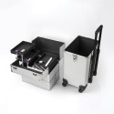 Schoonheidsspecialiste trolley make-up koffer met 4 wielen Sirius Catalogus