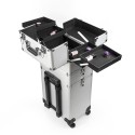 Schoonheidsspecialiste trolley make-up koffer met 4 wielen Sirius Prijs