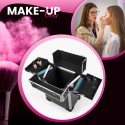 Professionele make-upkoffer schoonheidsspecialistenwagen met 4 bakjes Betel Korting