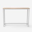 Hoge tafel bartafel voor barkrukken 140 x 37 x 100 cm Edebel Kosten