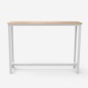 Hoge tafel bartafel voor barkrukken 140 x 37 x 100 cm Edebel Kosten
