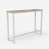 Hoge tafel bartafel voor barkrukken 140 x 37 x 100 cm Edebel Model