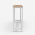 Hoge tafel bartafel voor barkrukken 140 x 37 x 100 cm Edebel 