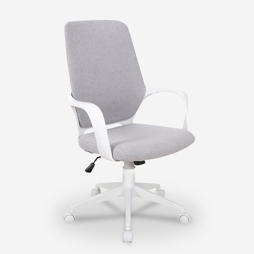 Ergonomische kantoorstoel, verstelbare fauteuil met modern design Boavista.