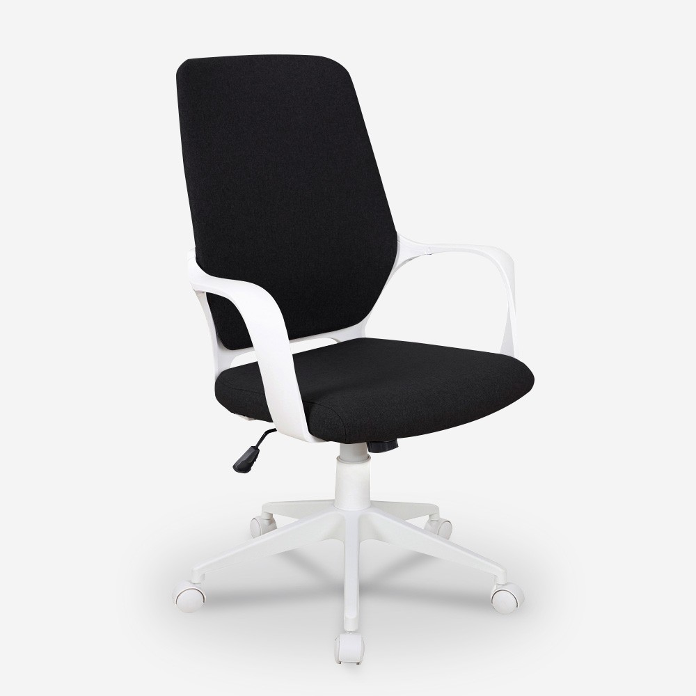 Verstelbare ergonomische moderne kantoorstoel Boavista Dark