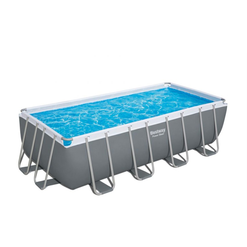 Bovengronds rechthoekig zwembad Bestway 56670 Power Steel 488x244x122 cm Aanbieding Bovengronds rechthoekig zwembad Bestway 56670 Power Steel 488x244x122 cm Aanbieding