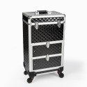 Professionele make-up trolley met 2 lades en 4 wielen Cygnus Korting