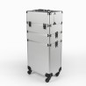 Schoonheidsspecialiste trolley make-up koffer met 4 wielen Sirius Korting
