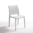 Set van 25 stapelbare polypropyleen buitenstoelen Love Bica Karakteristieken
