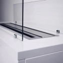 Vrijstaande bio-ethanol haard voor binnen en buiten 100x40x40cm Caravaggio 