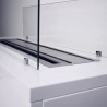 Vrijstaande bio-ethanol haard voor binnen en buiten 100x40x40cm Caravaggio 