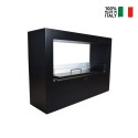 Bio-ethanol haard voor binnen en buiten 100x30x70cm Giotto S Korting