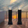 Bio-ethanol tuinhaard voor buiten vloerdesign Capri 110 Catalogus