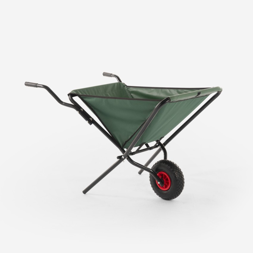 Opvouwbare kruiwagen van polyester en staal Desique Aanbieding Opvouwbare kruiwagen van polyester en staal Desique Aanbieding