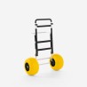 Strandtrolley met 2 grote wielen Ariel Kortingen