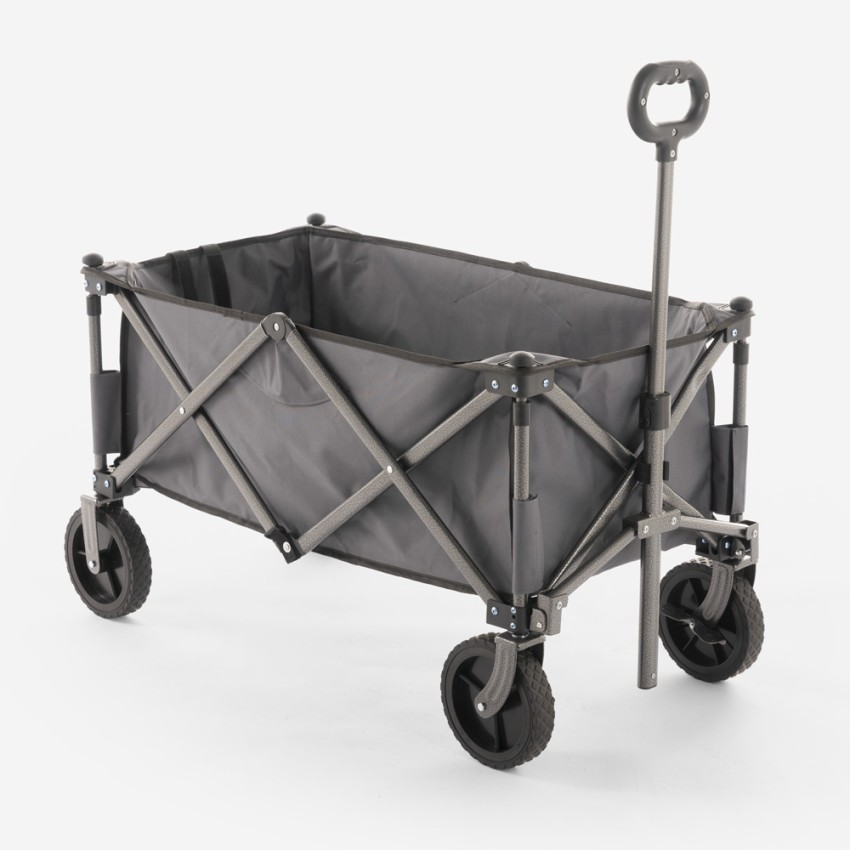 Opvouwbare bolderkar met 4 wielen en 80 kg capaciteit Timmy Aanbieding Opvouwbare bolderkar met 4 wielen en 80 kg capaciteit Timmy Aanbieding